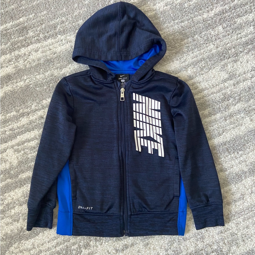 Nike boys zip up hoodie